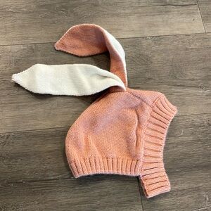 Knit Bunny Bonnet
